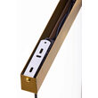 Lustra moderna neagra-aurie detalii sferice aurii 6xGU10/60W Alas 2011 Jupiter
